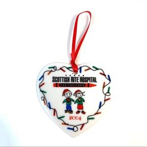 Scottish Rite Hopsital Christmas Ornament 2022 Scottish Rite Hospital | Holiday | 2 Christmas Ornaments Texas Scottish Rite  Hosp | Poshmark